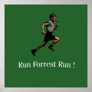 SKOGEN GUMP RUNNING POSTER