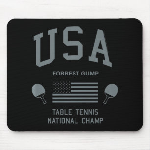 Skogen Gump USA Bord Tennis National Champ Musmatta