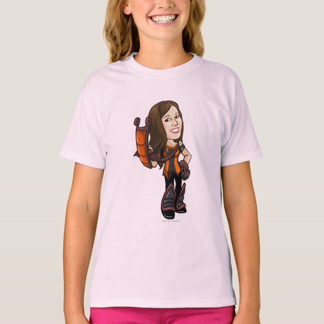 Skogen huvudspelare i Kastarvätten Tee Shirt (Framsida)