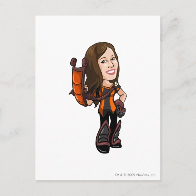 Skogen huvudspelare i Kastarvätten Vykort (Framsida)