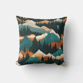 Skogen i Mönster Kudde