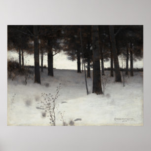 Skogen i Winter - Charles W. Eaton Fine Art Poster