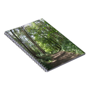 Skogen Journal Anteckningsbok Med Spiral
