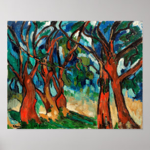 Skogen   Maurice de Vlaminck   Poster