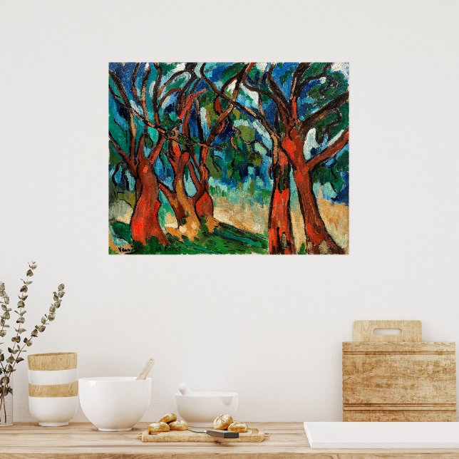Skogen | Maurice de Vlaminck | Poster (Kök)