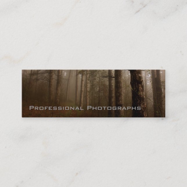 Skogen Mini Visitkort (Framsida)