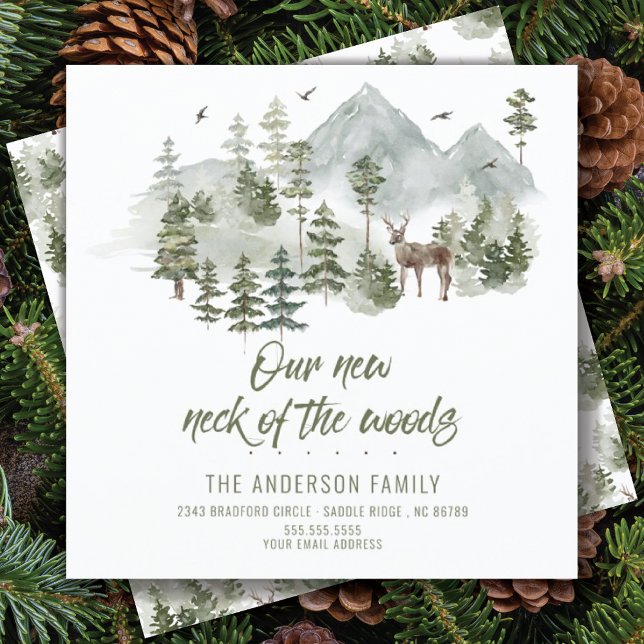 Skogen Nacke i Skogen | Meddelande om Flytta (Skapare uppladdad)