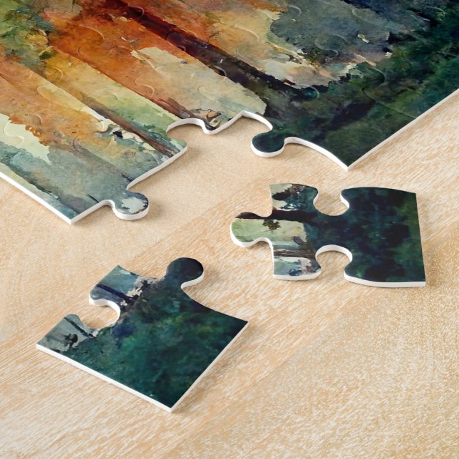 Skogen (naturen) pussel (Sidan)