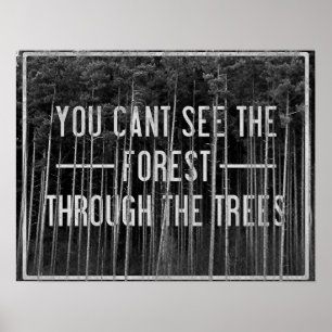 Skogen Poster
