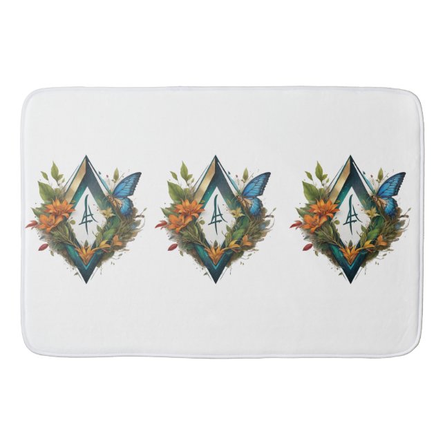 skogen sång-2 badrumsmatta (Framsidan)