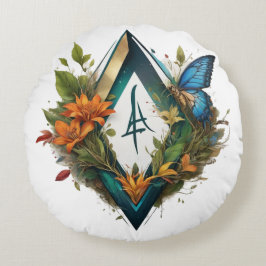 skogen sång-2 rund kudde