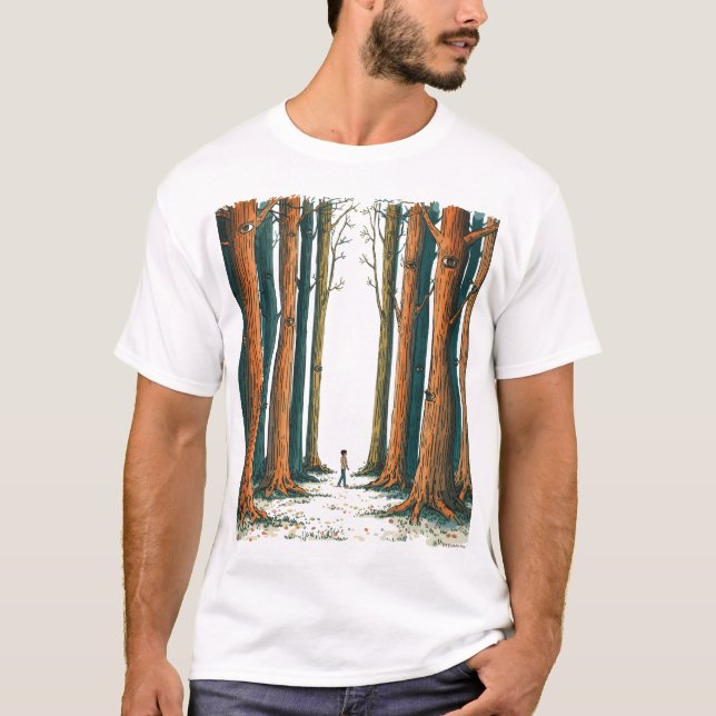 Skogen som mindes mig t shirt (Framsida)