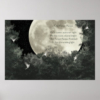 Skogens Älvor Poster