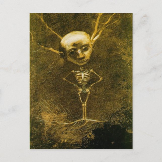 Skogens anda vykort (Framsida)