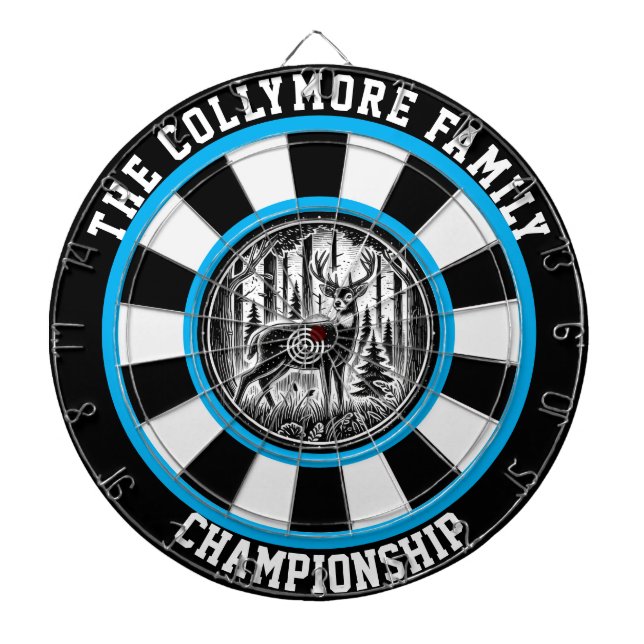 Skogens Hjort - väggdekaler Darttavla (Framsidan)