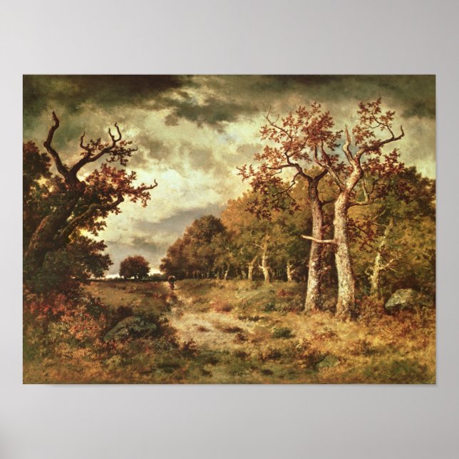 Skogens Kant, 1871 Poster (Framsidan)