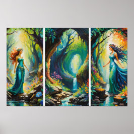 Skogens nymphs poster