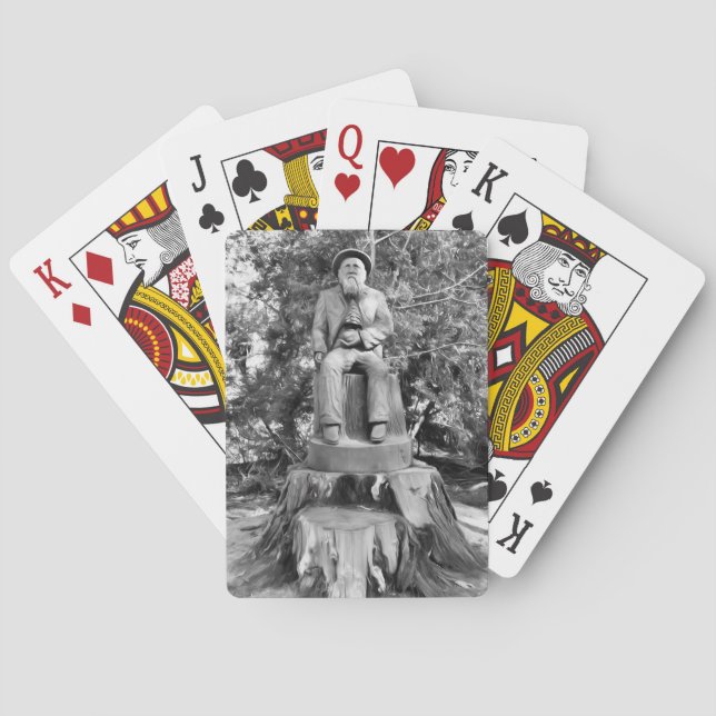 Skogens väktare casinokort (Baksidan)