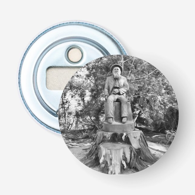 Skogens väktare flasköppnare (Framsidan)