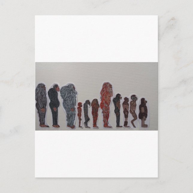 Skogfolk skapelseline up vykort (Framsida)