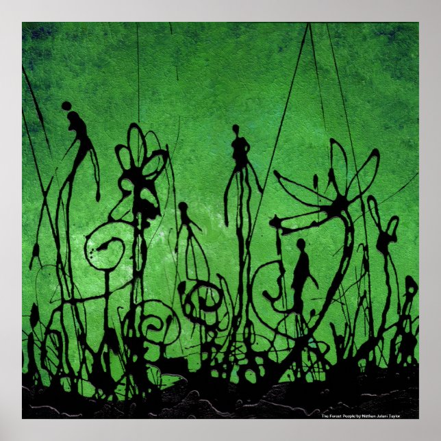 Skogfolket (skriv ut) poster (Framsidan)