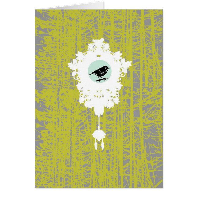 Skoggökur Hälsningskort (Framsidan)