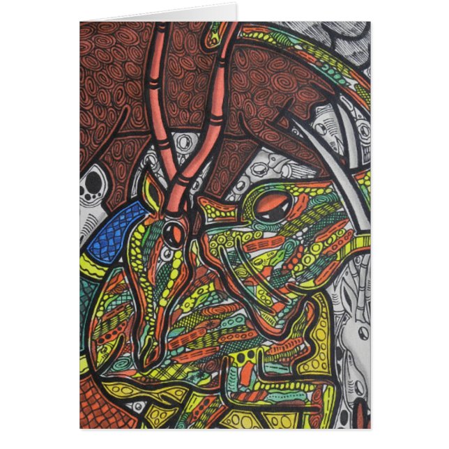 Skogkung Hälsningskort (Framsidan)