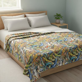 skogödlödklump fleecefilt