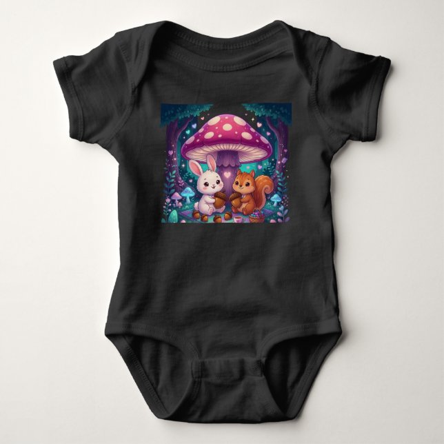 Skogs bästa vänner t shirt (Framsida)
