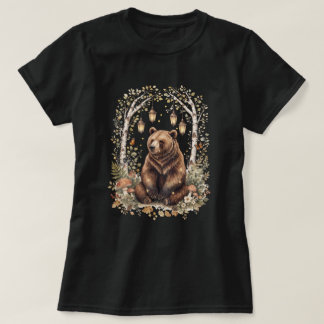 Skogs Björn Lykta Skogs Konst T Shirt