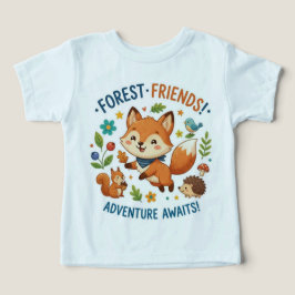 Skogs Vänner Äventyr Väntar T Shirt