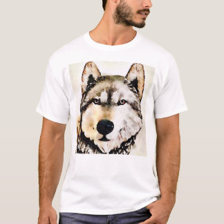Skogs- varg t shirt