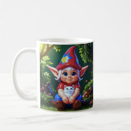 Skogsalvskatt kaffemugg