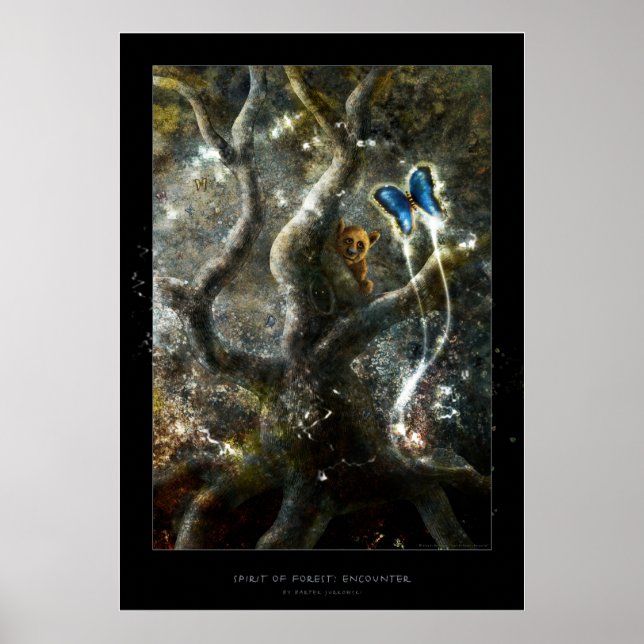 Skogsandan: möta - Poster (Framsidan)
