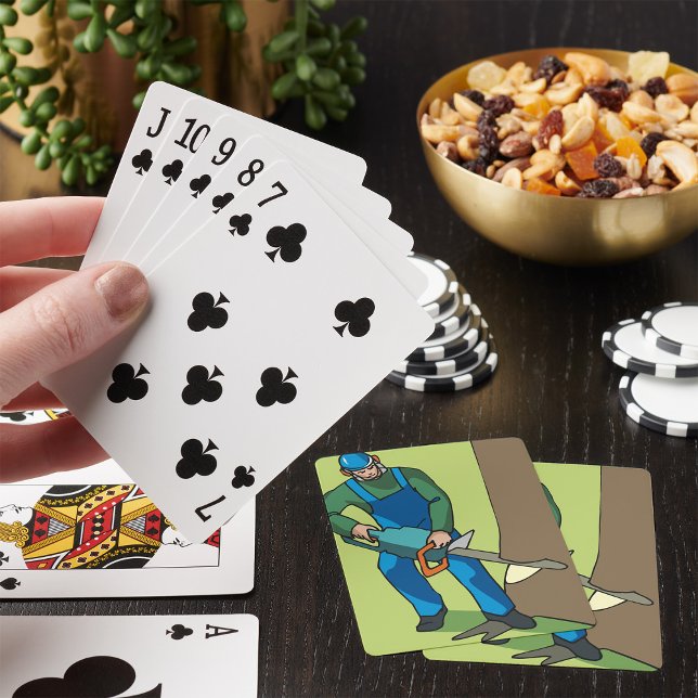 Skogsarbetare Casinokort (Skapare uppladdad)