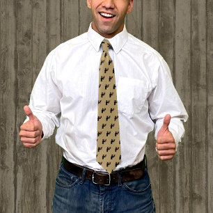 Skogsarbetare/DIY/Handyman med hammer på stripe Slips