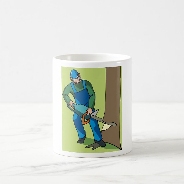 Skogsarbetare Kaffemugg (Skapare uppladdad)