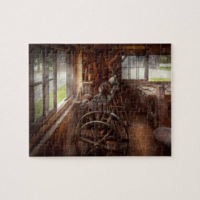 Skogsarbetare - Konstens kläder Pussel (Horisontell)