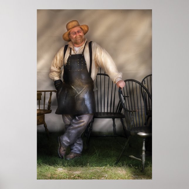 Skogsarbetare - Ordförande Poster (Framsidan)
