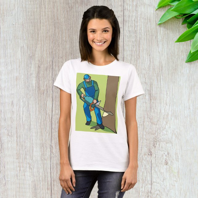 Skogsarbetare T Shirt (Skapare uppladdad)