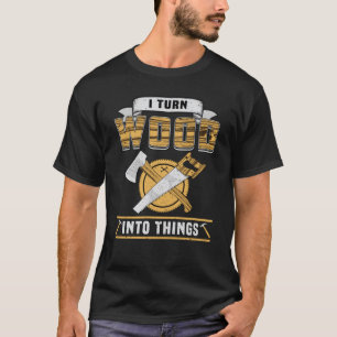 Skogsarbetare Wood Carpenter Gift Idea T Shirt