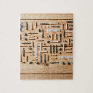 Skogsarbete Jigszawa Puzzle IAssorted Woodwork Ver Pussel