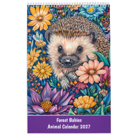 Skogsbabysar – Djurkalender Kalender