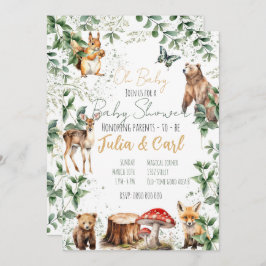 Skogsbabyskor 01 inbjudningar