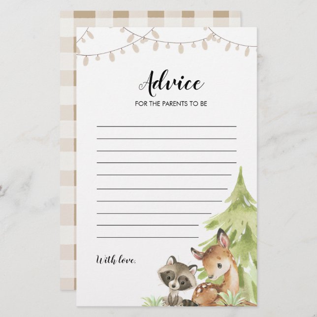 Skogsbabyskor för föräldrar (Fram/baksida)