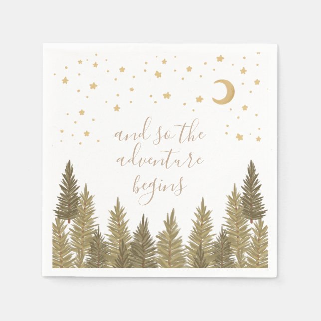 Skogsbabyskor Pappersservett (Framsidan)