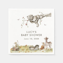 Skogsbabyskor Pappersservett