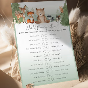 Skogsbabyskor skulle spela Mamma i stället?