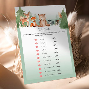 Skogsbabyskor, spel Baby-tåg