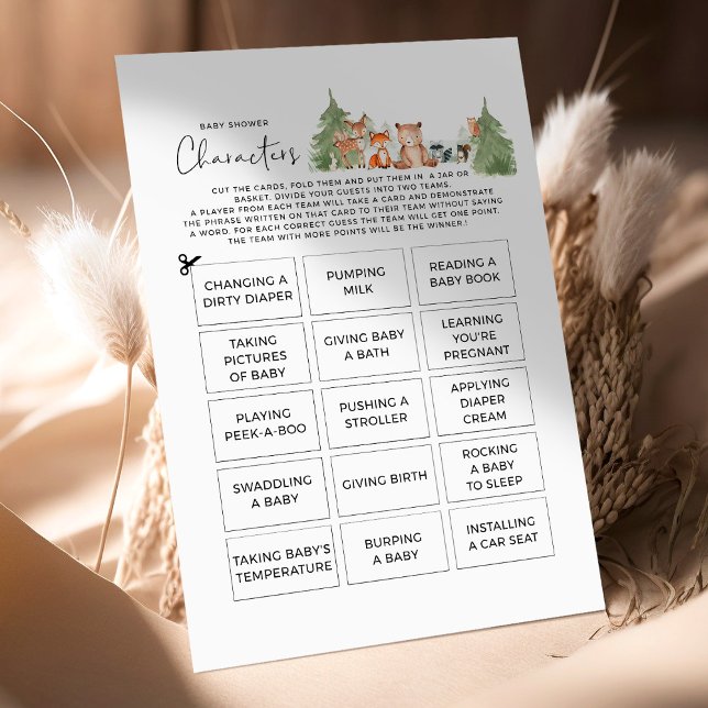 Skogsbabyskor - spelCHARACTERS (Skapare uppladdad)